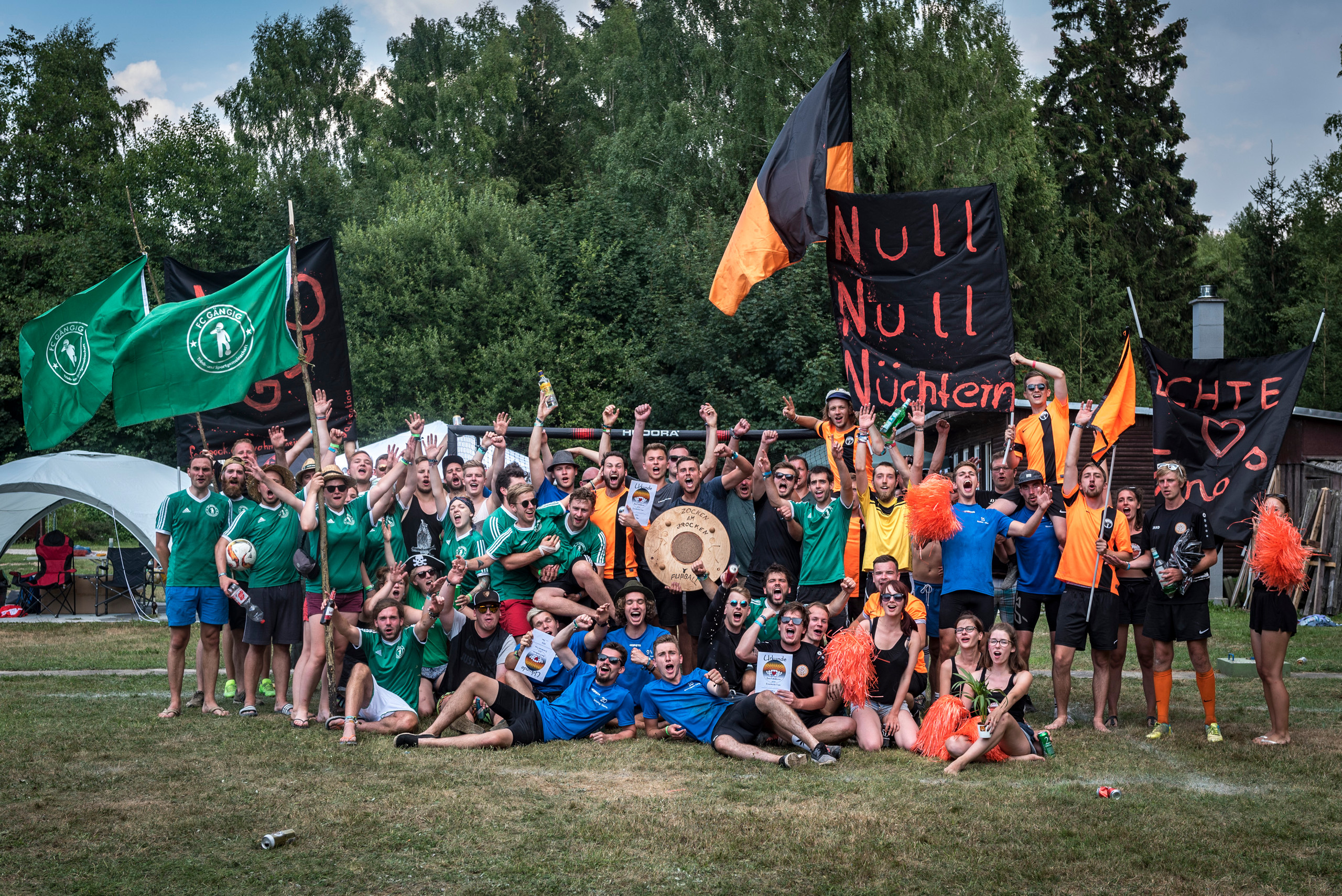 Fußballtunier-Teams